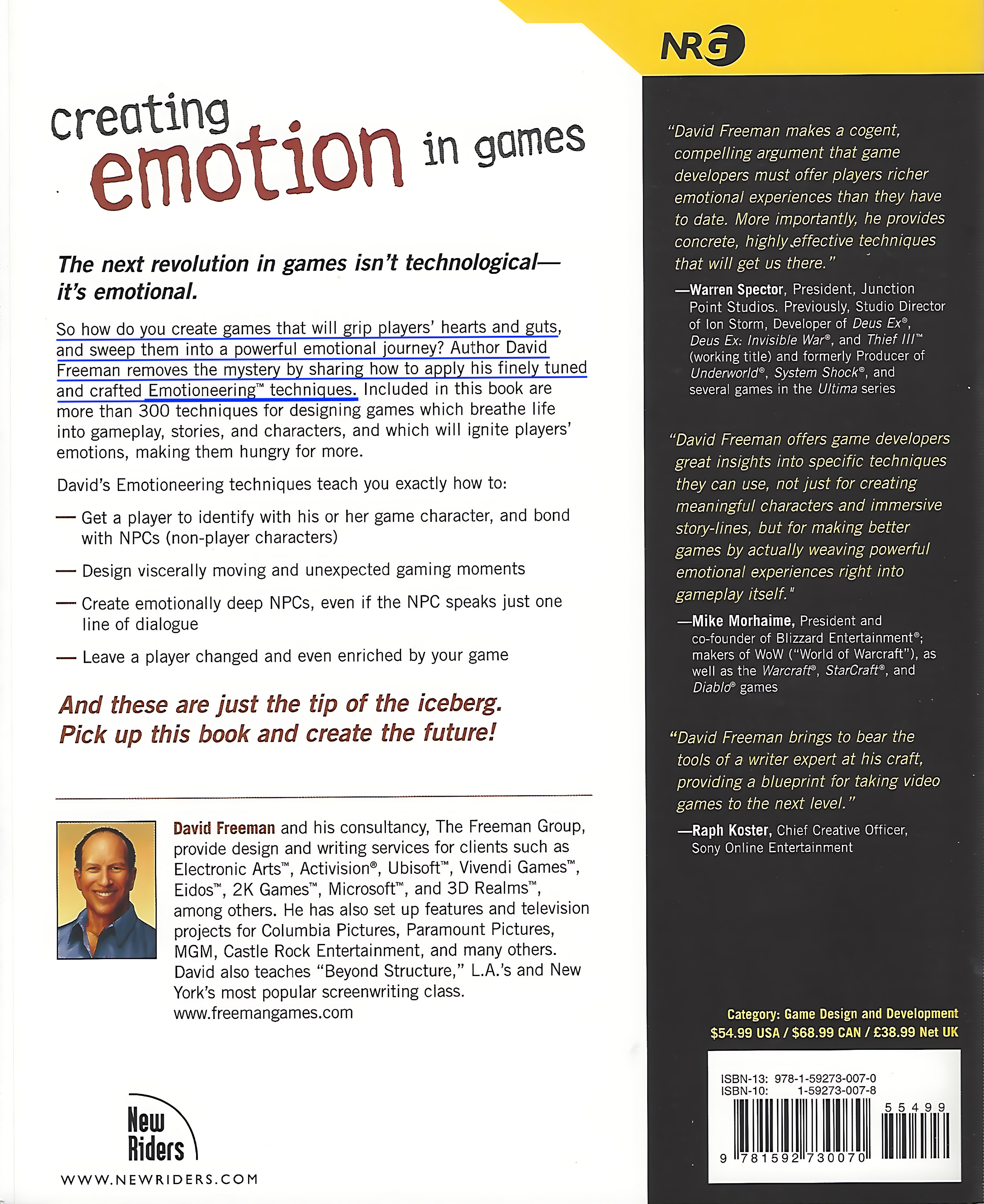 Emotioneering Techniques Book Pages