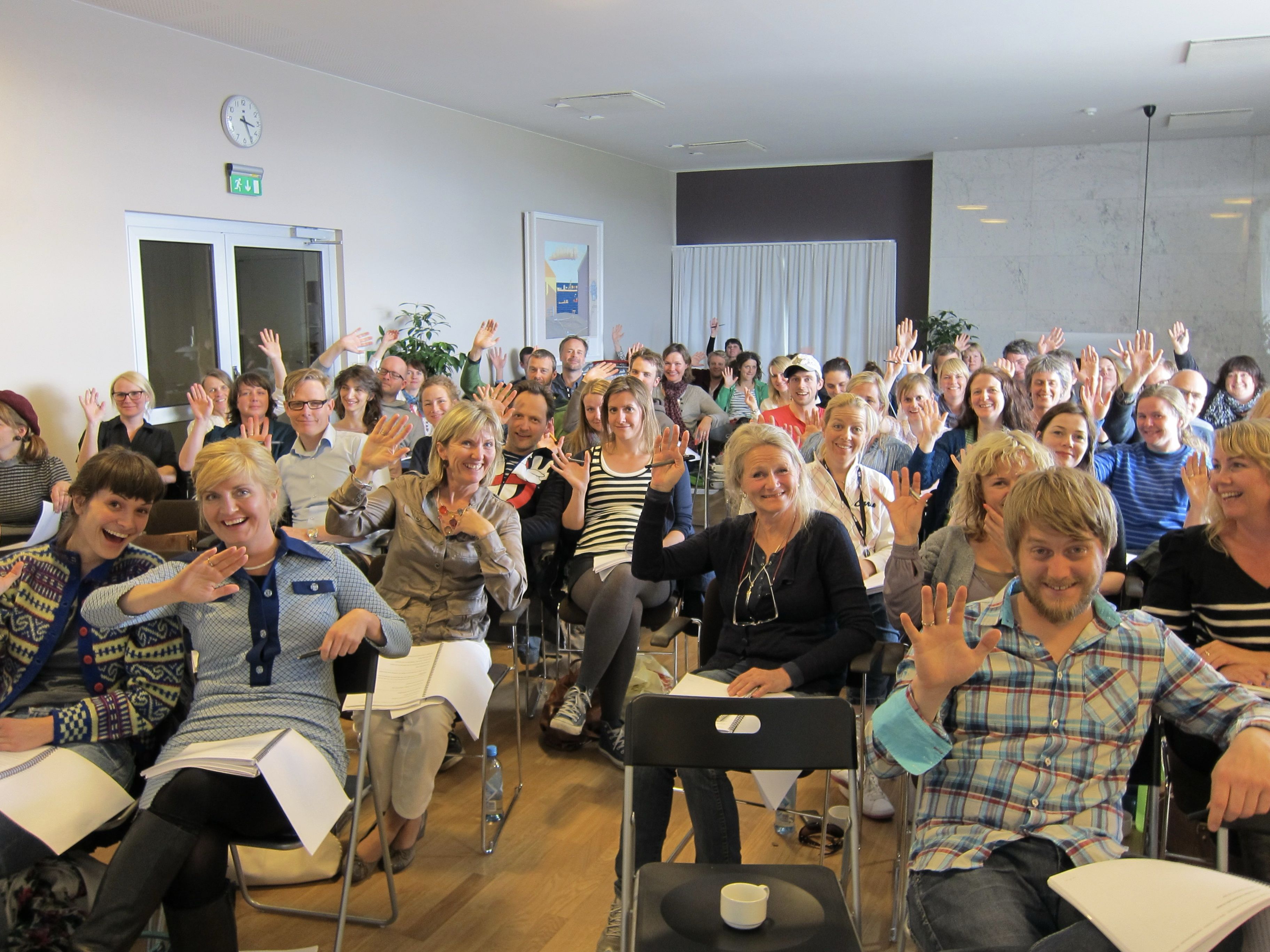 Teaching at NRK Norway